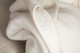 Velatu Fringed Merino Wool Throw - Natural - 130 x 150cm-TEXTILES-Nkuku