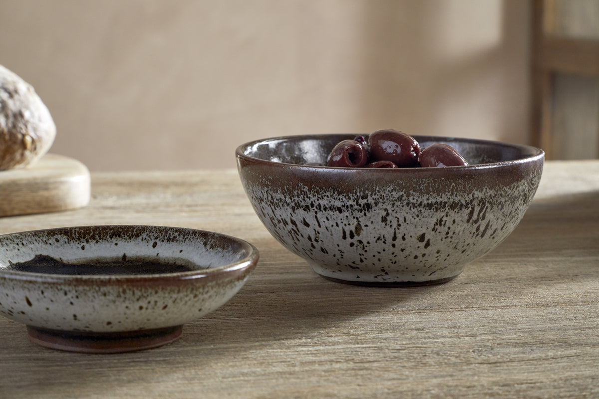 Cam Dipping Bowls - Mocha - (Set of 2)-SERVEWARE-Nkuku