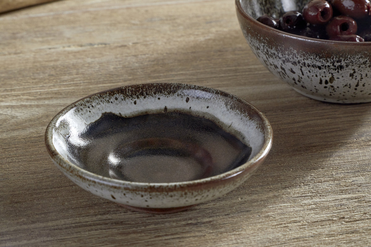 Cam Dipping Bowls - Mocha - (Set of 2)-SERVEWARE-Nkuku