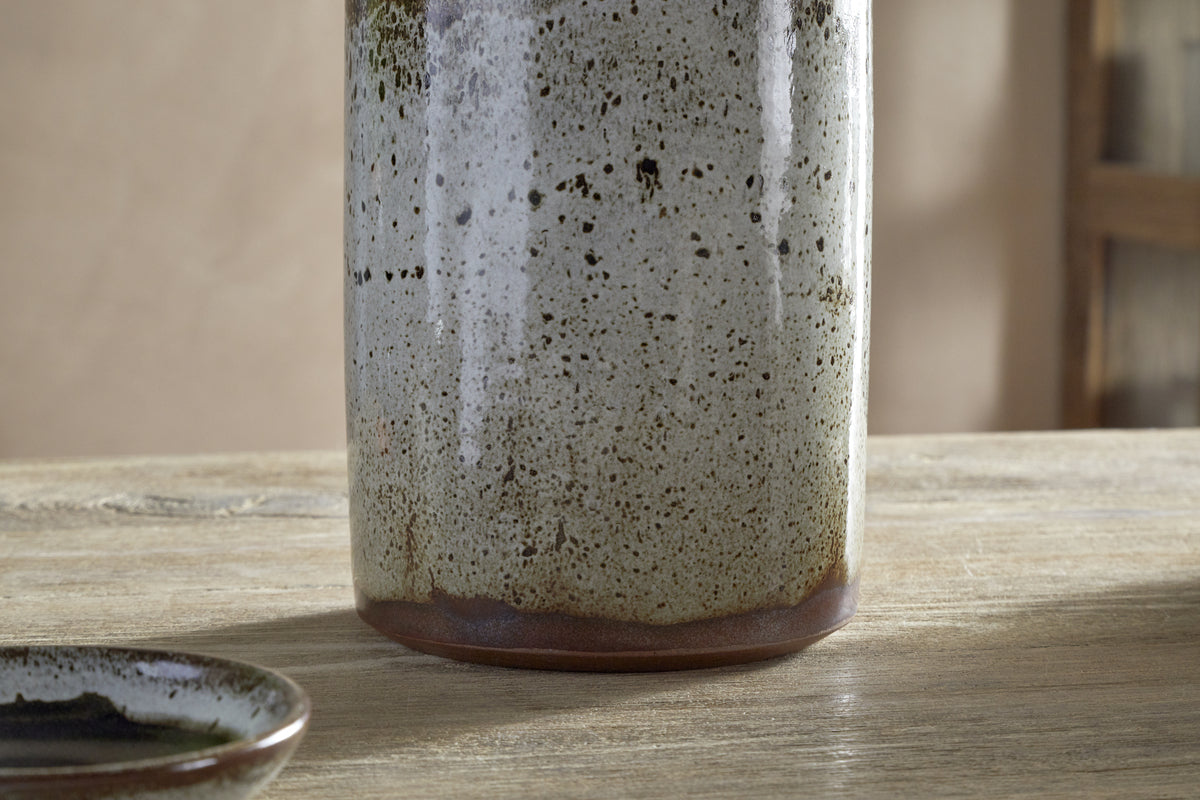 Cam Utensil Holder - Mocha-KITCHEN STORAGE & UTILITY-Nkuku