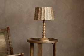 Jiji Woven Raffia Shade - Natural-SHADES-Nkuku