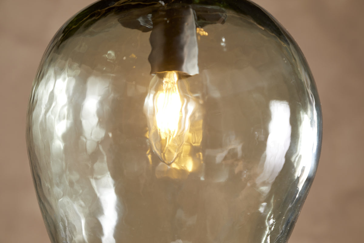 Sanvika Organic Cluster Pendant - Green-LIGHTS-Nkuku