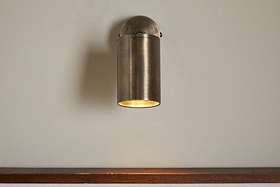 Boni Directional Spot Light - Aged Antique Brass-LIGHTS-Nkuku