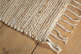 Zairya Kilim Rug - Natural - 150 x 240cm-RUGS-Nkuku