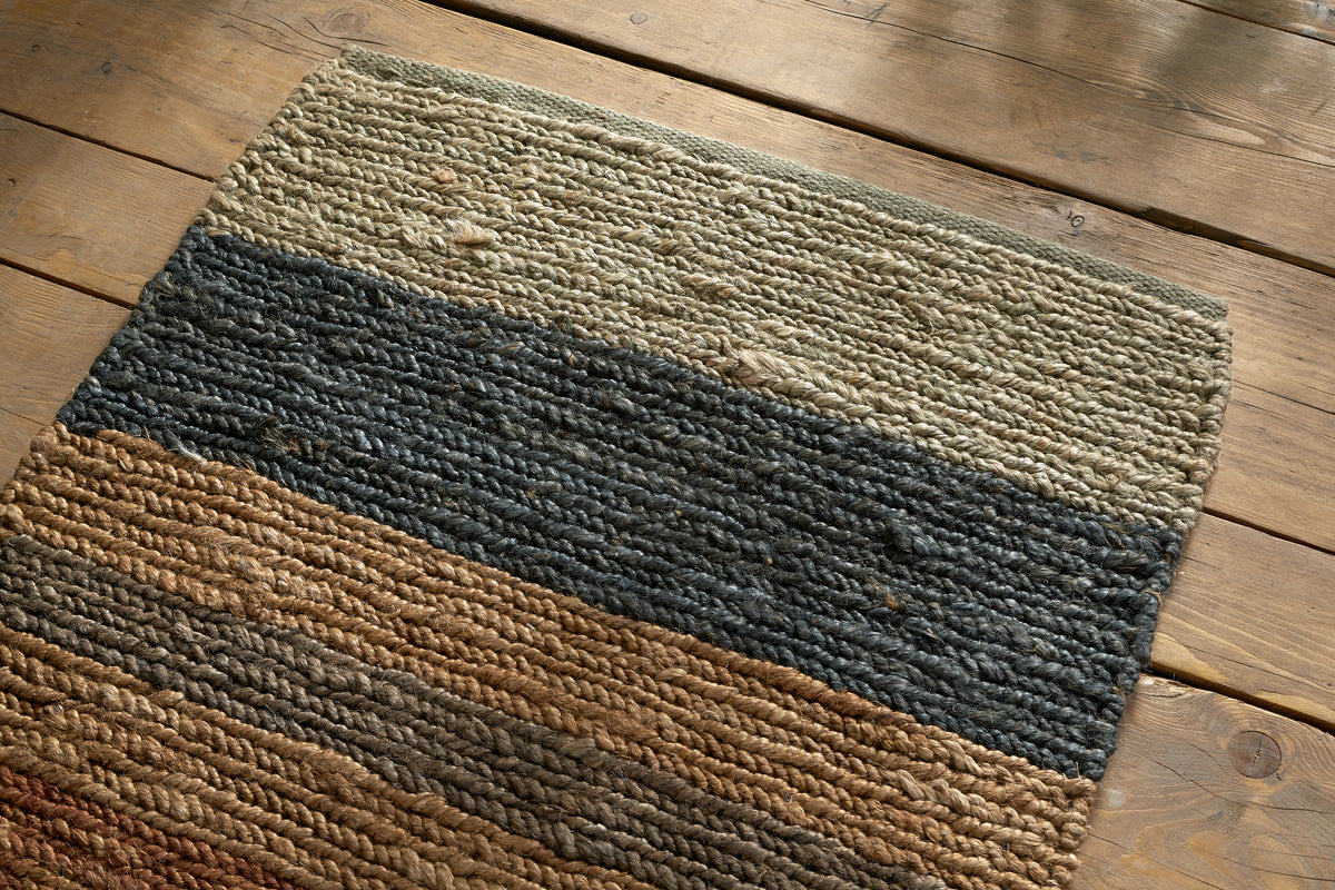 Lasang Jute Runner - Rust - 66 x 200cm-RUGS-Nkuku
