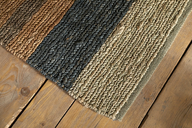 Lasang Jute Runner - Rust - 66 x 200cm-RUGS-Nkuku