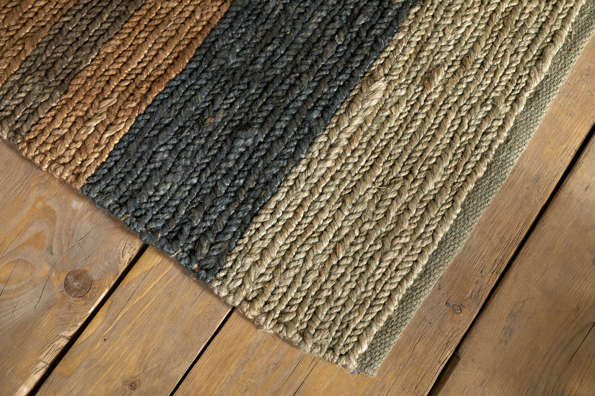 Lasang Jute Runner - Rust - 66 x 200cm-RUGS-Nkuku