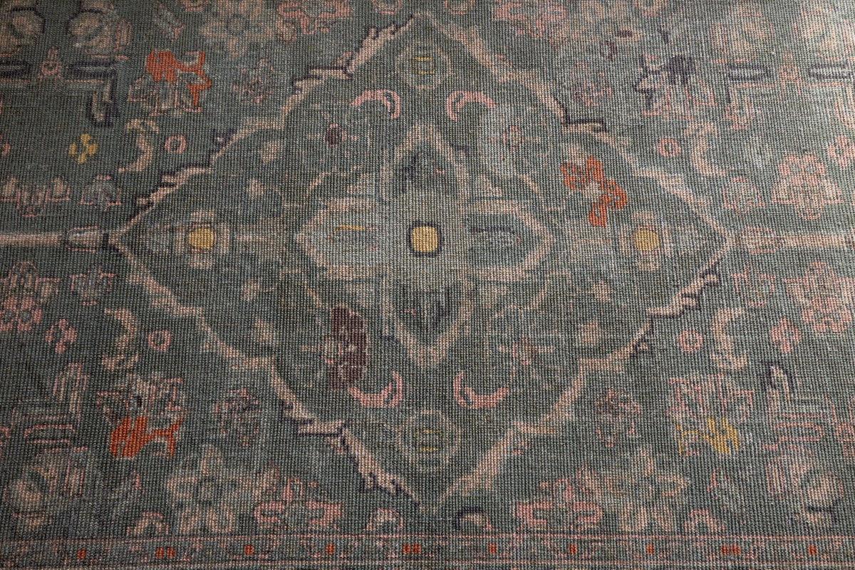 Okuta Jute Heirloom Rug - Olive Green - 150 x 240cm-RUGS-Nkuku