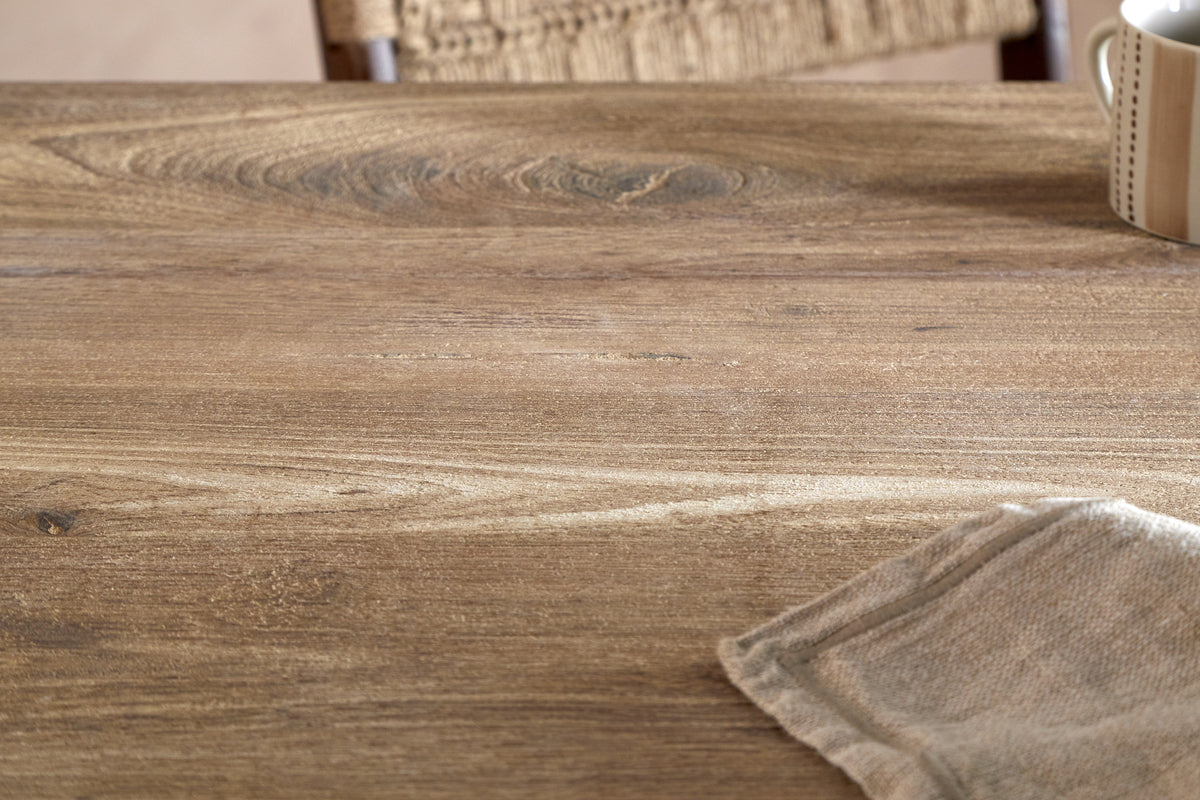 Tivu Reclaimed Wood Kitchen Island - Natural-STORAGE FURNITURE-Nkuku