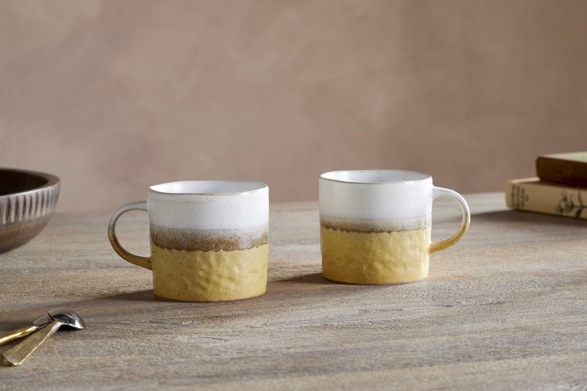 Chaay Mug - Yellow - Small (Set of 2)