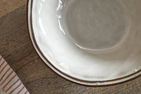Pedra Cereal Bowl - Pewter-TABLEWARE-Nkuku