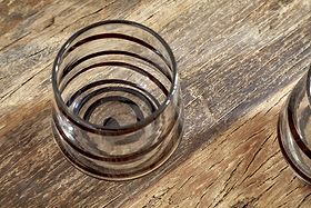Nadia Tumbler - Mocha - (Set of 4)-GLASSWARE-Nkuku
