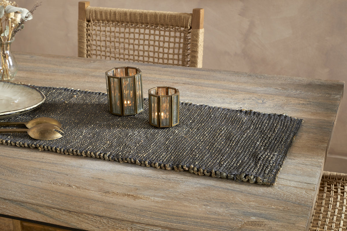 Gatita Seagrass Runner - Mocha-KITCHEN & DINING ACCESSORIES-Nkuku