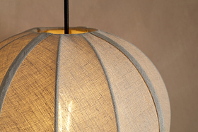 Dharini Linen Lampshade - Natural-SHADES-Nkuku