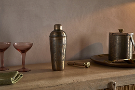 Dheema Cocktail Shaker - Bronze-KITCHEN & DINING ACCESSORIES-Nkuku