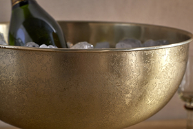 Amaya Champagne Bucket - Aged Antique-KITCHEN & DINING ACCESSORIES-Nkuku