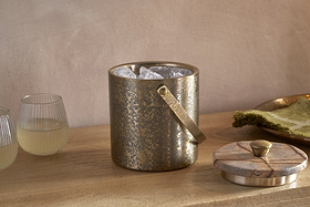 Amaya Ice Bucket - Aged Antique-KITCHEN & DINING ACCESSORIES-Nkuku