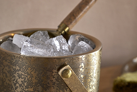 Amaya Ice Bucket - Aged Antique-KITCHEN & DINING ACCESSORIES-Nkuku