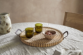 Pyaar Tray - Natural-SERVEWARE-Nkuku