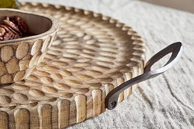 Pyaar Tray - Natural-SERVEWARE-Nkuku
