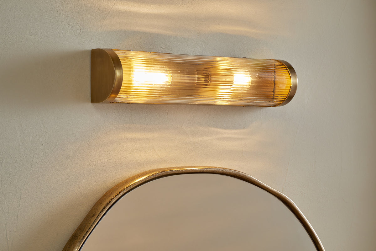 Akurdi Bathroom Mirror Light - Clear-LIGHTS-Nkuku