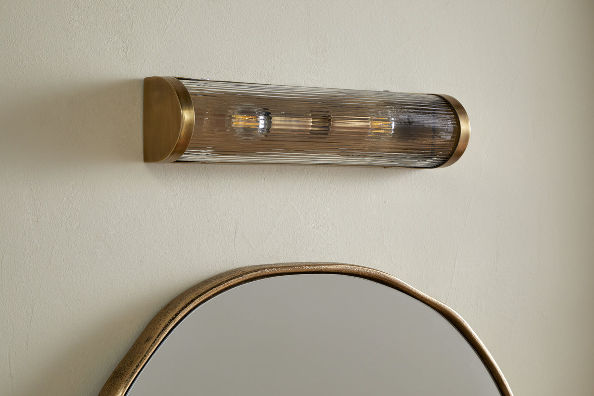 Akurdi Bathroom Mirror Light - Clear-LIGHTS-Nkuku