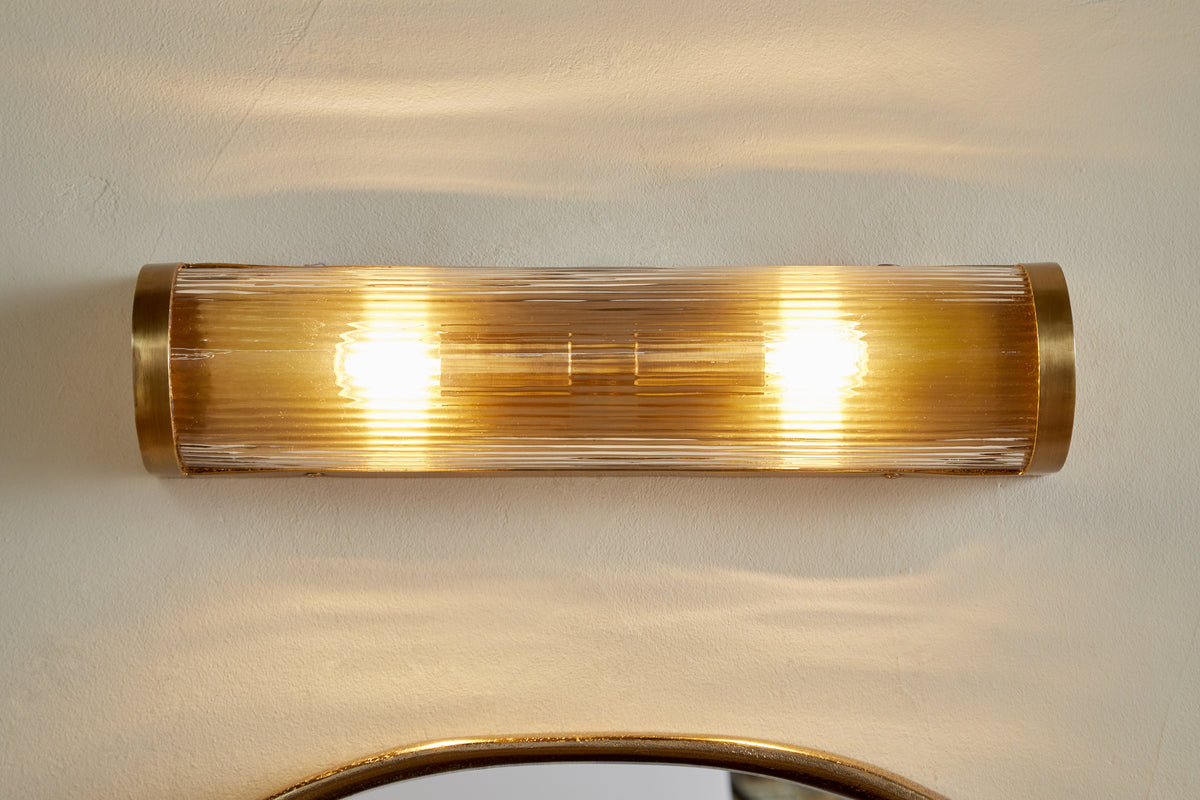 Akurdi Bathroom Mirror Light - Clear-LIGHTS-Nkuku