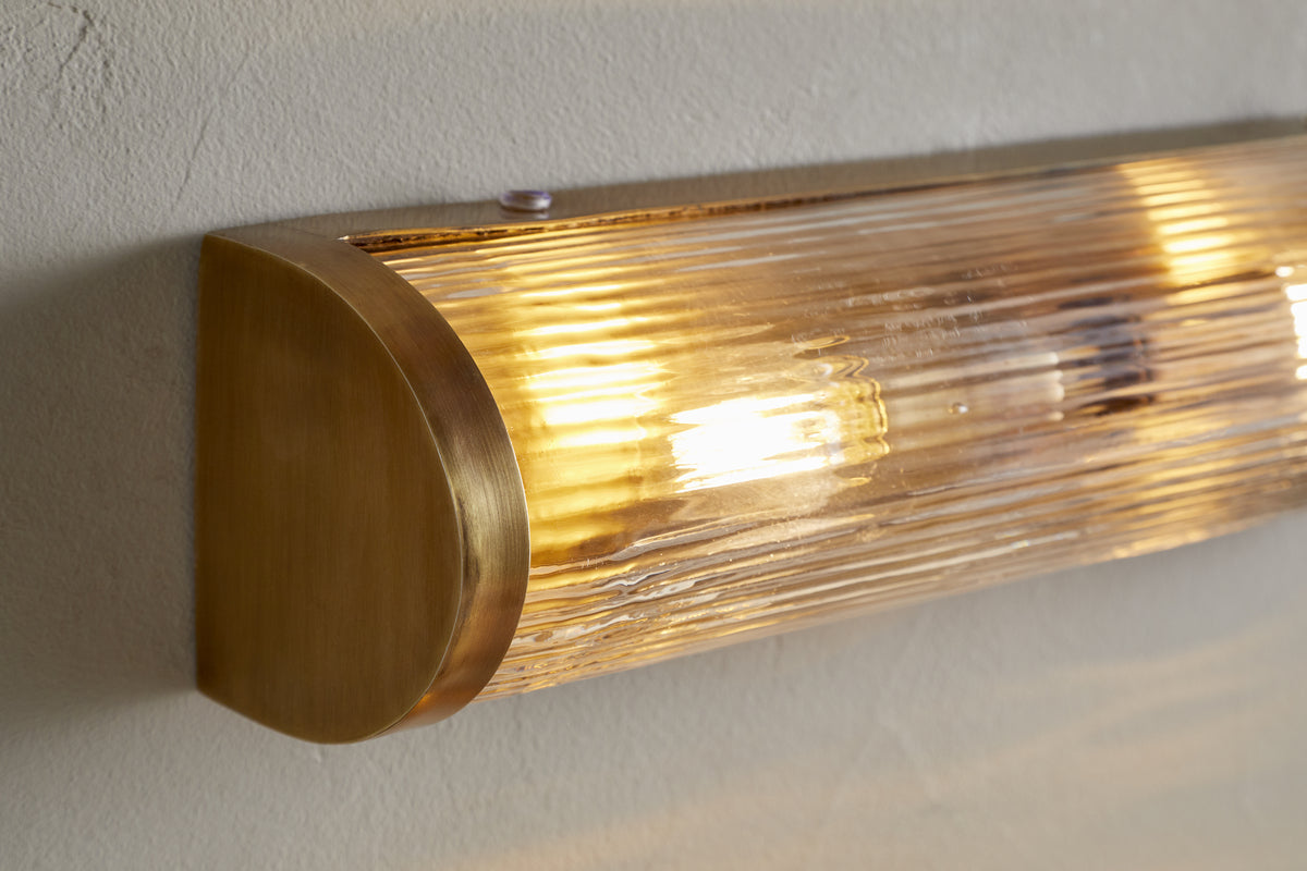 Akurdi Bathroom Mirror Light - Clear-LIGHTS-Nkuku