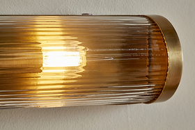 Akurdi Bathroom Mirror Light - Clear-LIGHTS-Nkuku