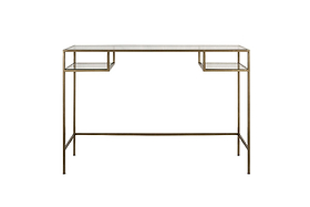 Nakuru Iron & Glass Console Table