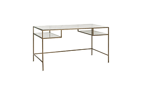 Nakuru Iron & Glass Desk