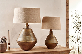 Nalgonda Lamp - Antique Brass - Small