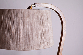 Namira Mango Wood Floor Lamp - Natural