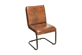 Narwana Leather Desk Chair - Aged Tan