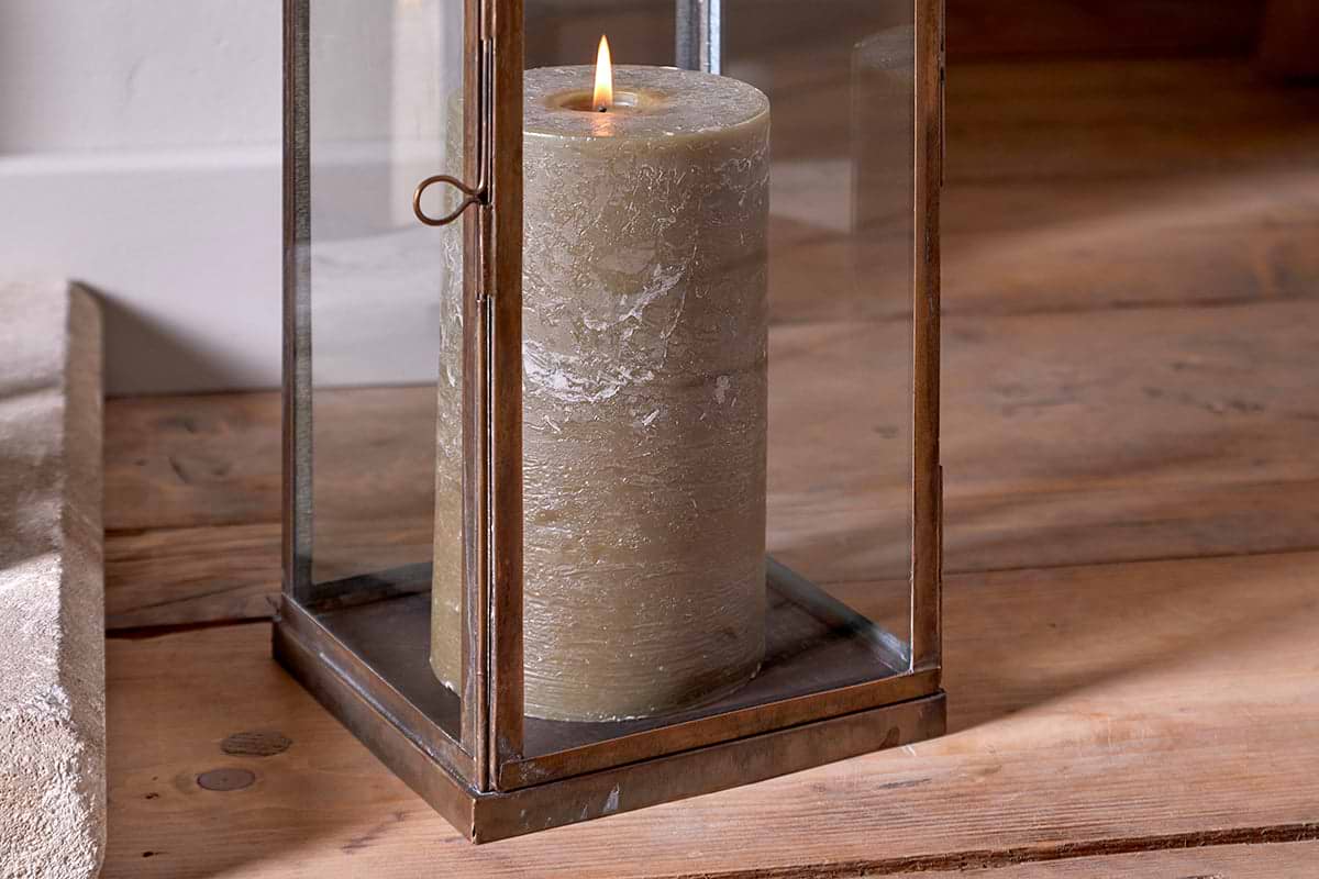 Nivas Lantern - Antique Brass – Nkuku