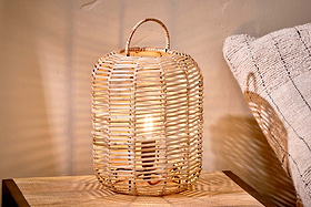 Noko Rattan Lamp - Extra Small