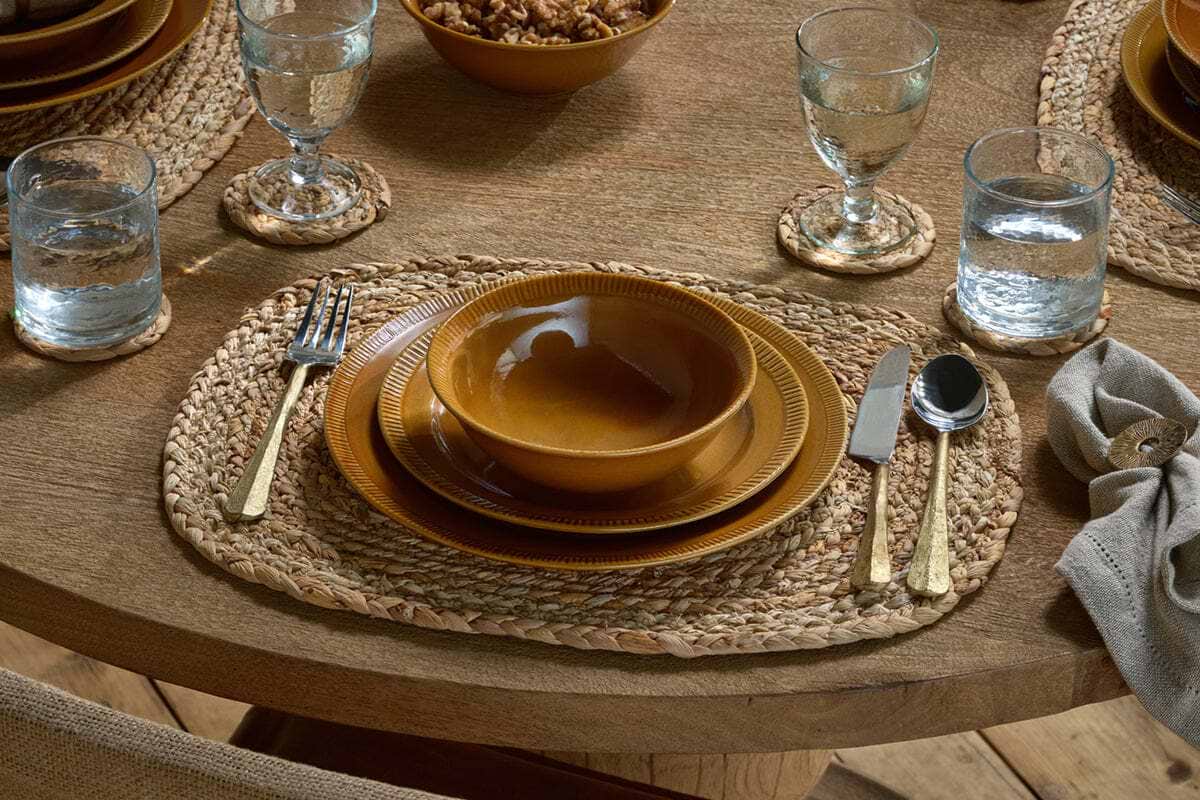 Nuwara Cereal Bowl - Mustard-TABLEWARE-Nkuku