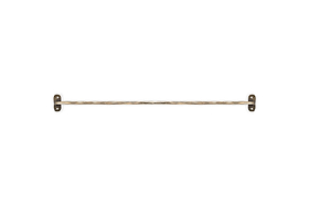 Olani Bathroom Hanging Rail - Antique Brass