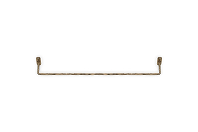 Olani Bathroom Hanging Rail - Antique Brass