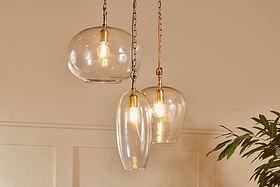 Otoro Statement Recycled Glass Cluster Pendant