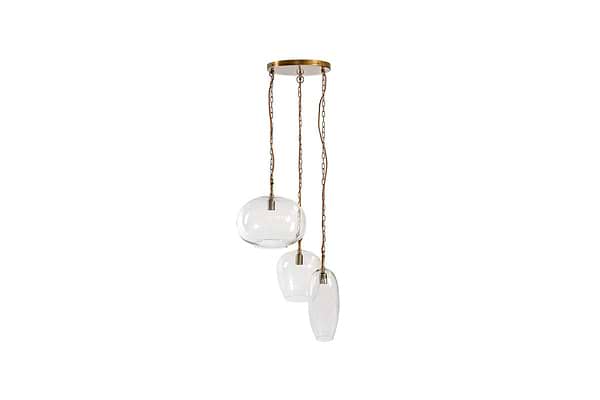 Otoro Statement Recycled Glass Cluster Pendant