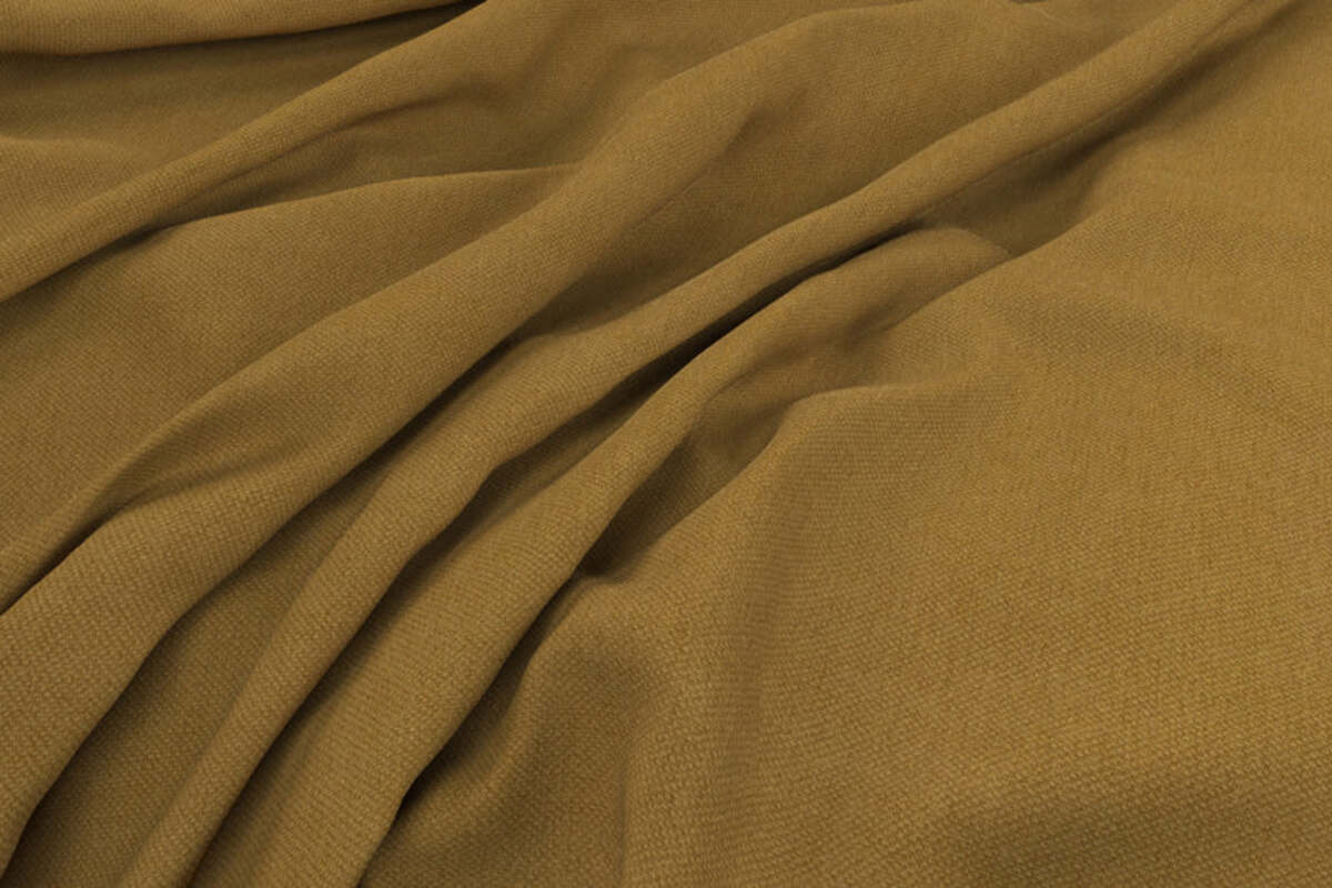 Recycled Cotton Ochre Swatch-MAKE TO ORDER-Nkuku