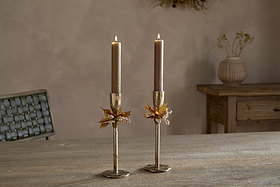 Parili Candle Holder - Ochre - (Set of 2)