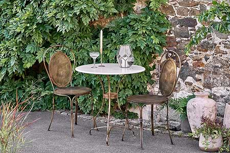 Parwaha Marble Bistro Table