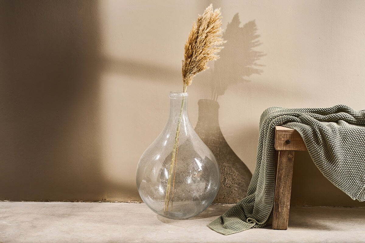 Payag Recycled Glass Vase – Nkuku