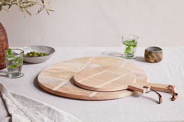 Pijja Panelled Pizza Board - Natural
