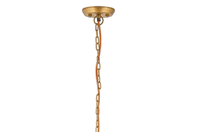 Quinn Hammered Metal Pendant - Small