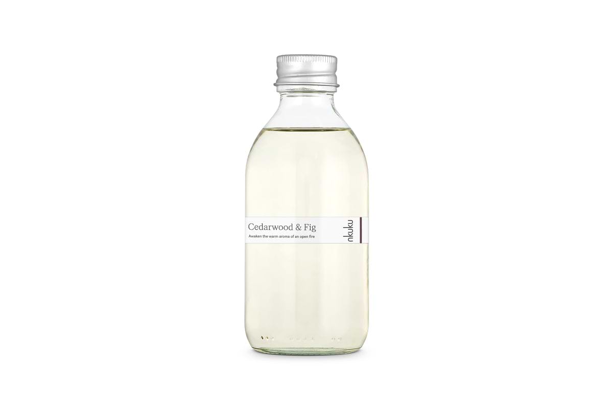 Cedarwood & Fig Reed Diffuser - Frosted Black