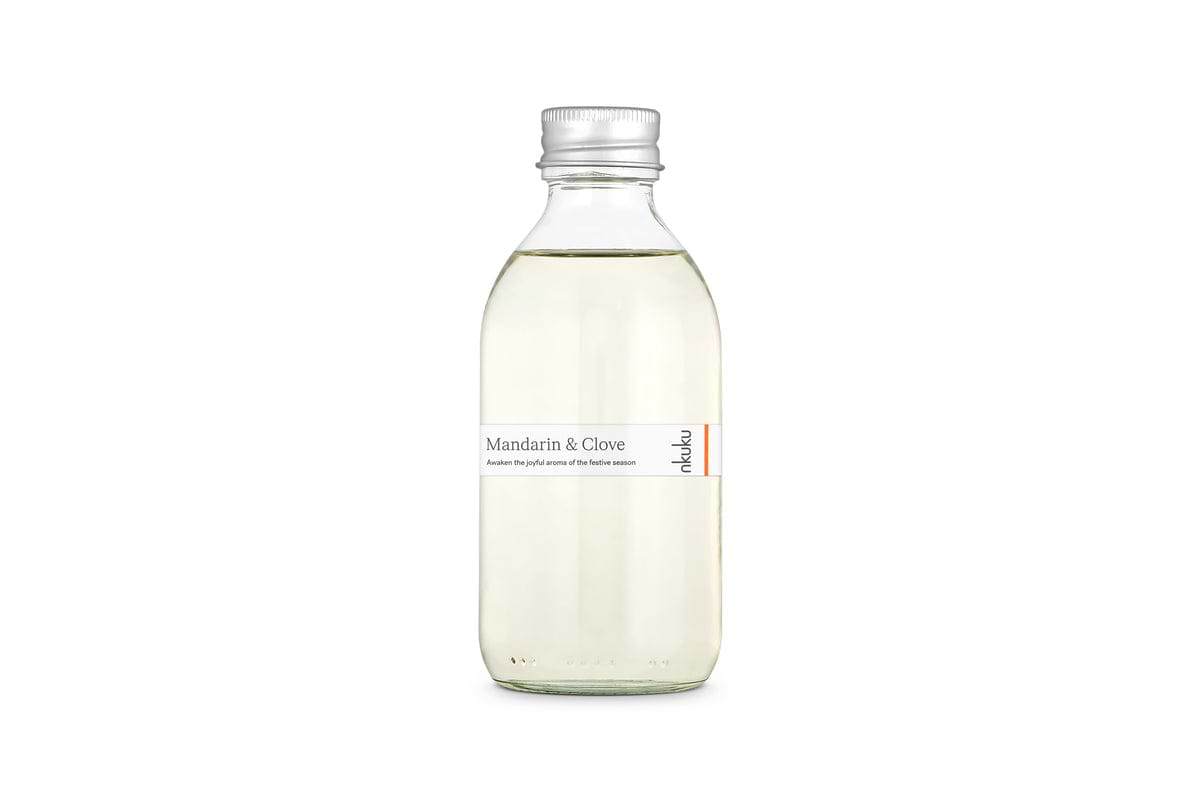 Mandarin & Clove Reed Diffuser - Antique Gold