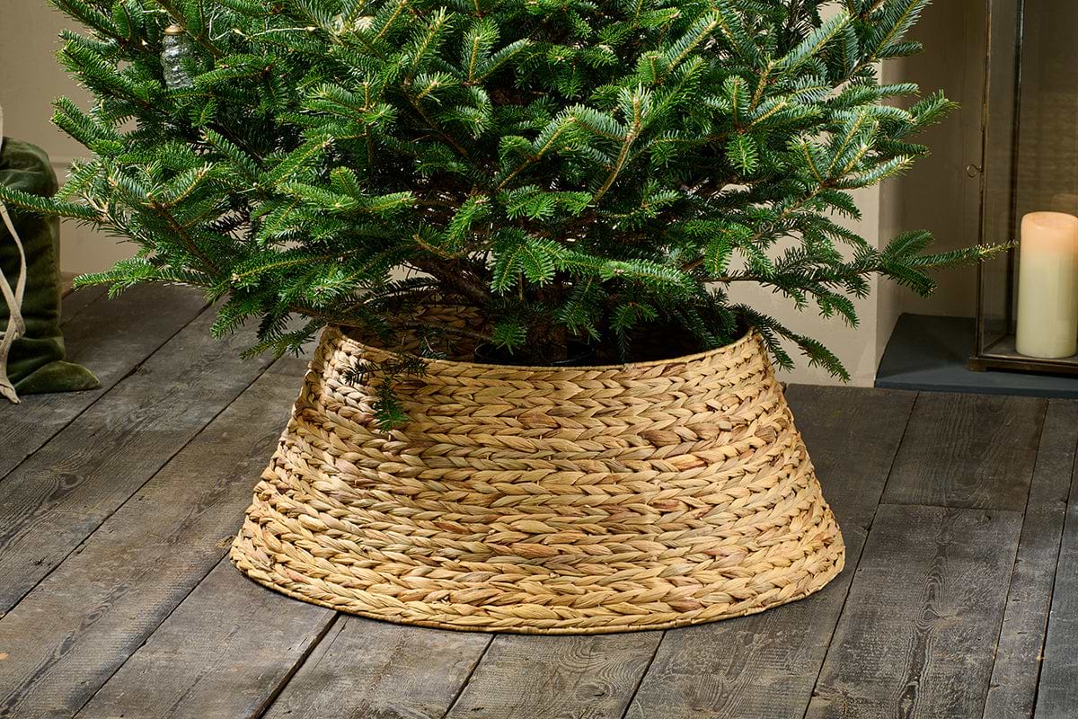 Rani Tree Skirt - Natural-CHRISTMAS DECORATIONS-Nkuku
